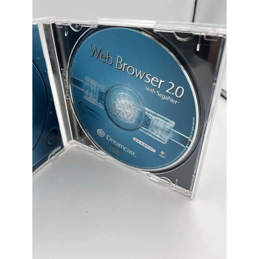 Web Browser 2.0 with SegaNet (Dreamcast) SEGA, AT&T